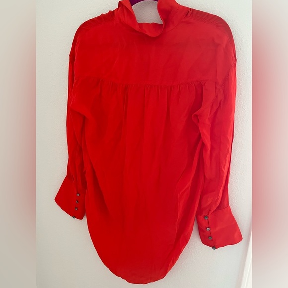 Beautiful cinqu a sept blouse OVERSIZED xxs - Picture 2 of 7